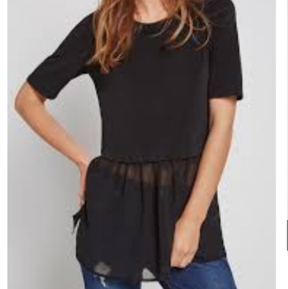 NWOT BCBG Twofer top